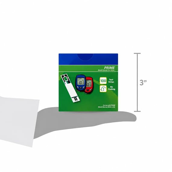 Blood Glucose Test Strips 100 Count D33984