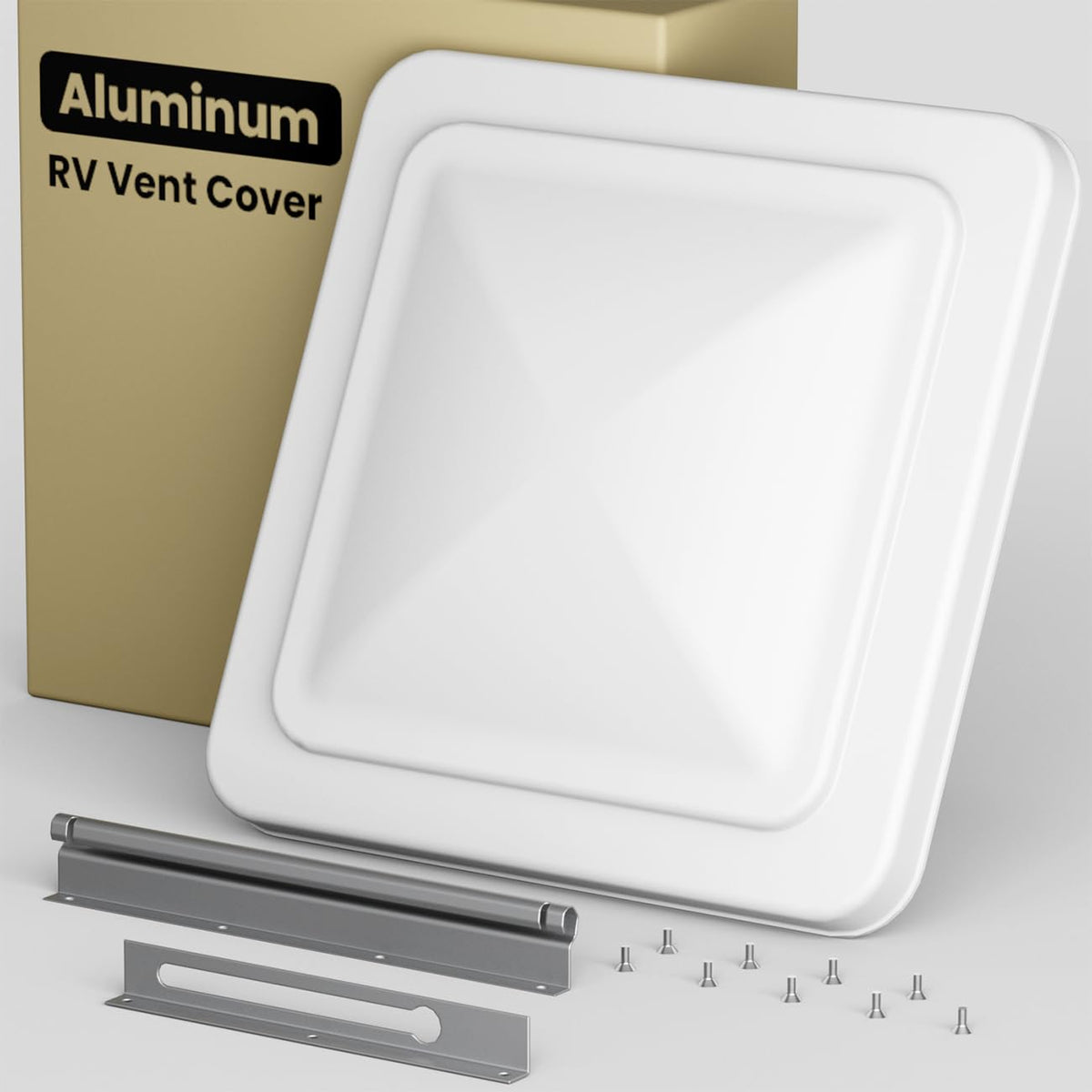 Aluminum RV Roof Vent Cover 14x14 In H2384