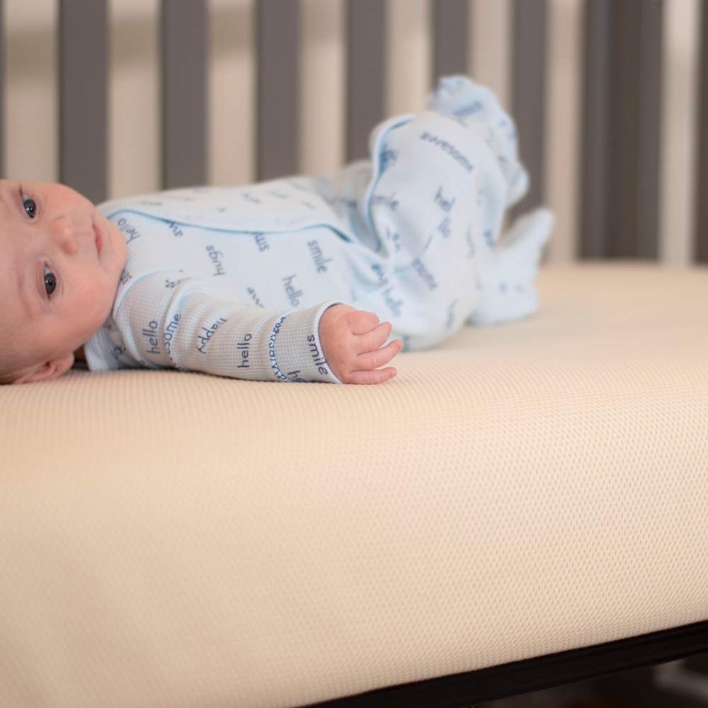 Organic 2-Stage 144 Coil Crib Mattress with Protector Pad G107638