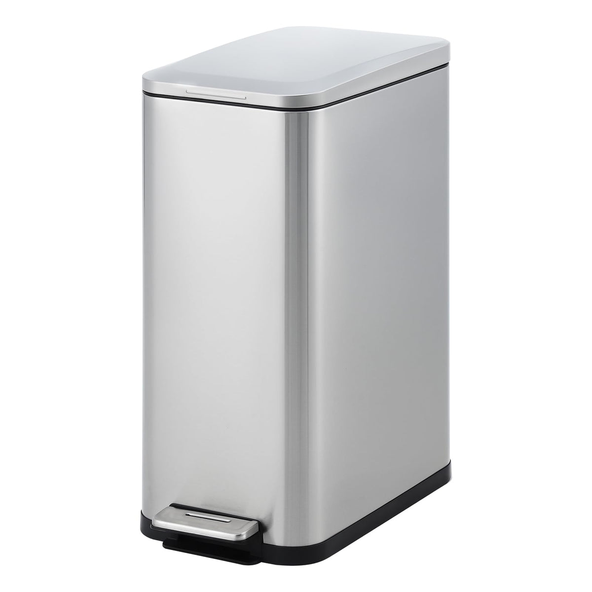 50L Slim Stainless Steel Kitchen Trash Can Y855538