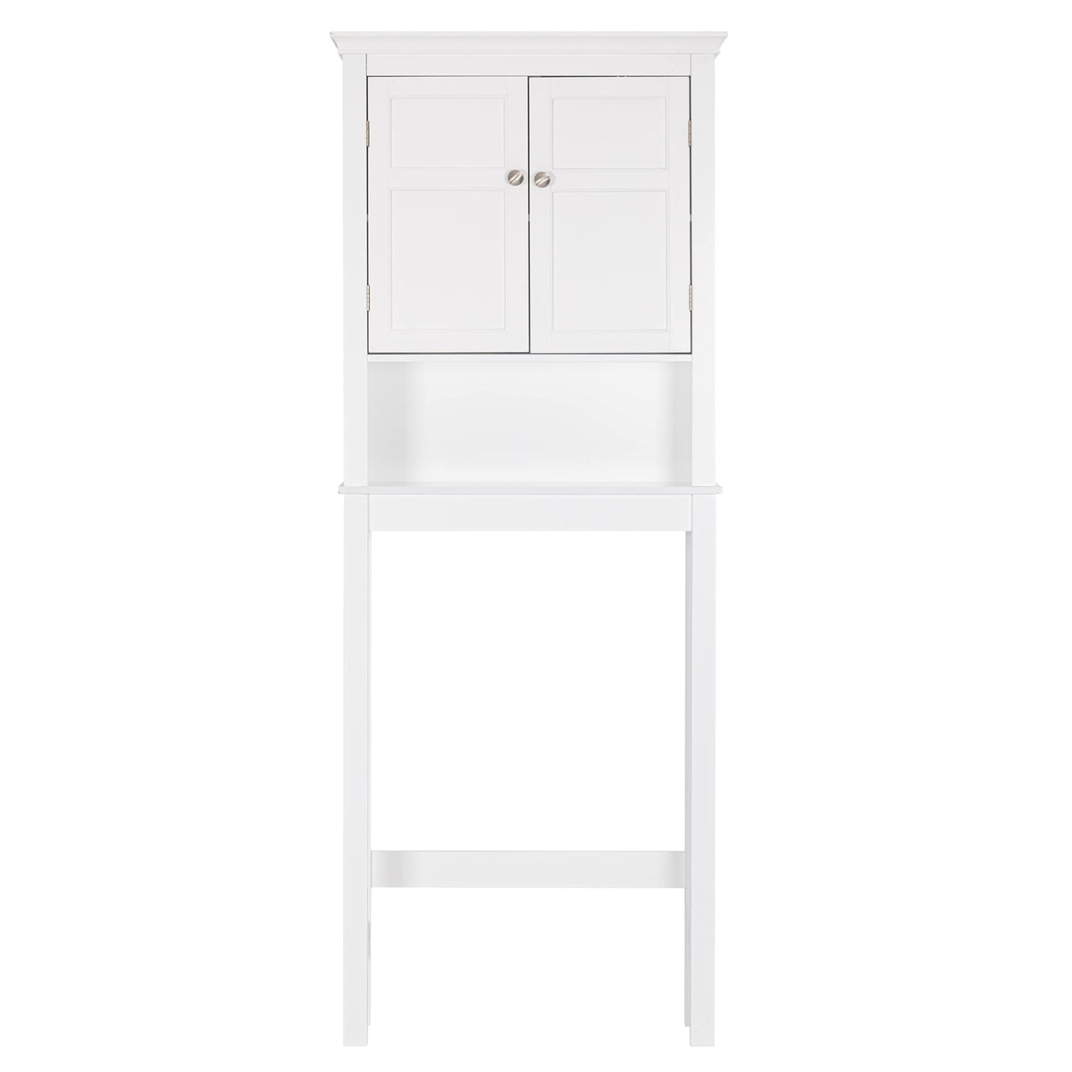Over the Toilet Storage Cabinet with Doors and Adjustable Shelf H625927