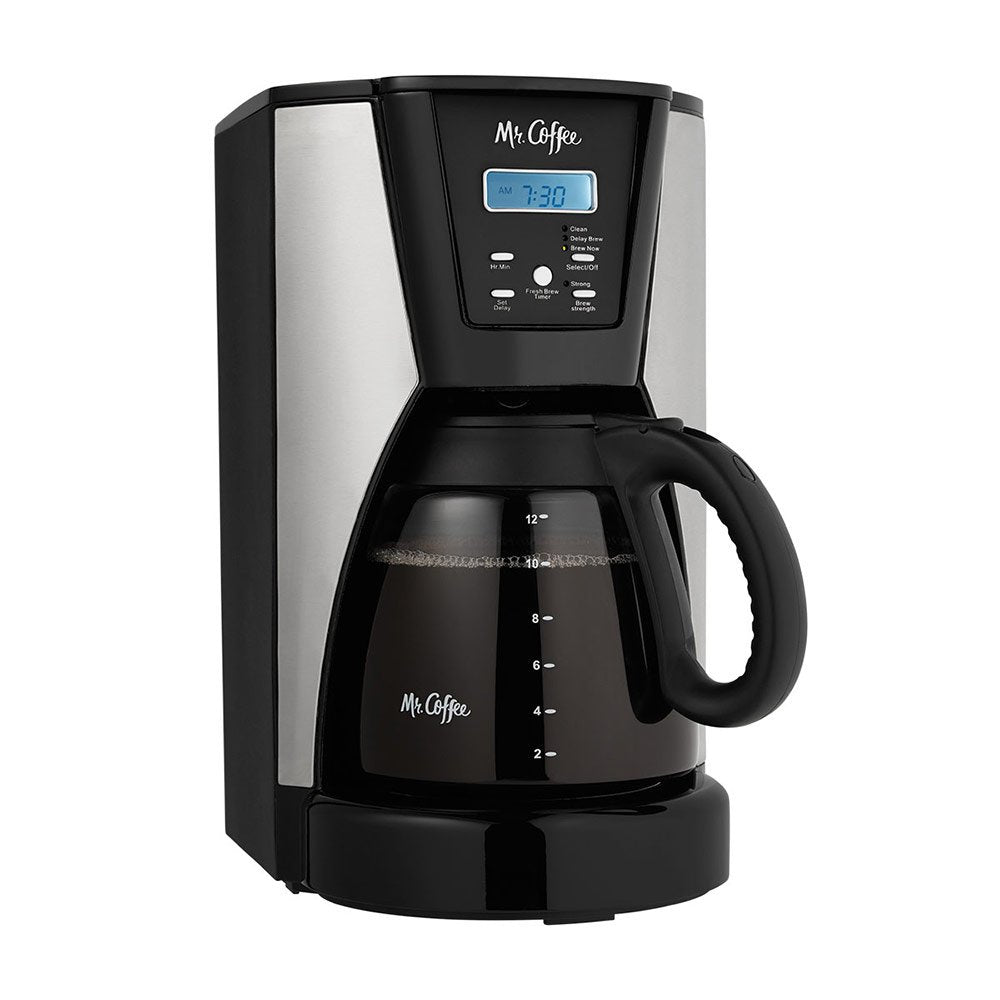 12-Cup Programmable Thermal Coffee Maker Stainless Steel T643383