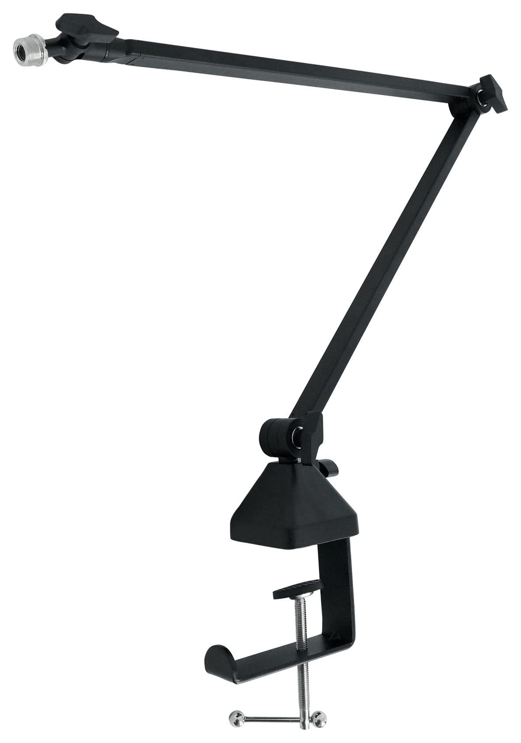 Front-Addressed Broadcast Podcast Microphone with Boom Arm and Desk Clamp Q105930