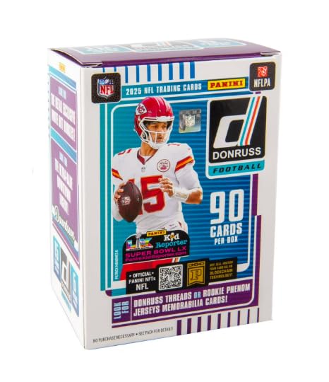 Football Trading Cards Blaster Box 90 Cards Z46119