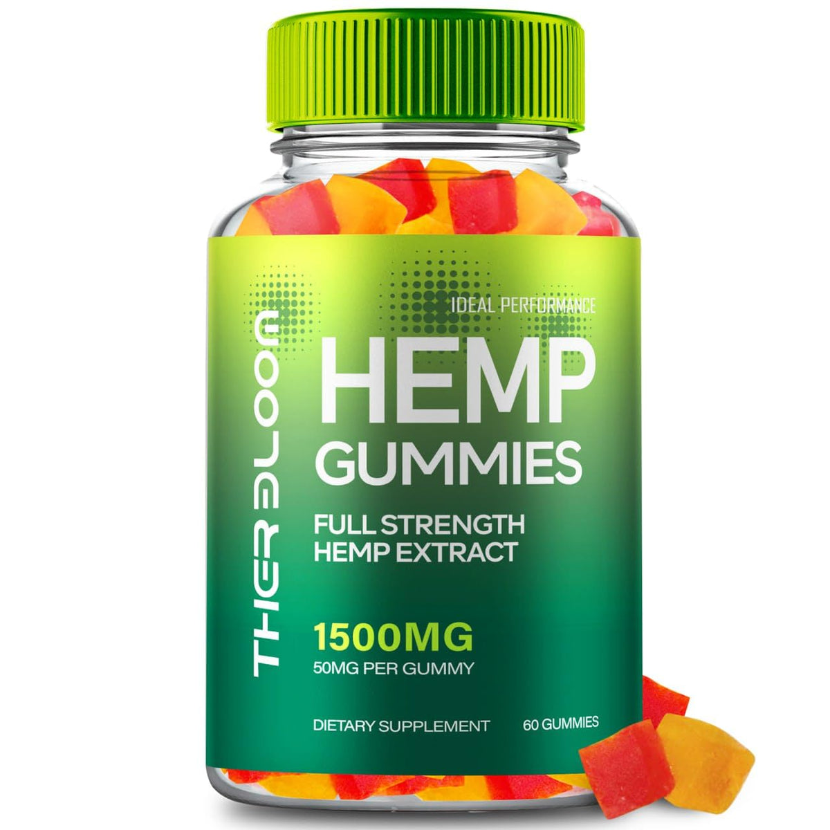 Hemp Gummies 60 Gummies E6060