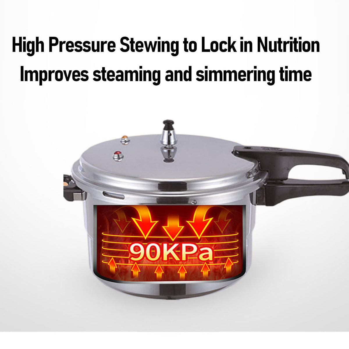 Aluminum Alloy Pressure Cooker, 18CM/3L X516775