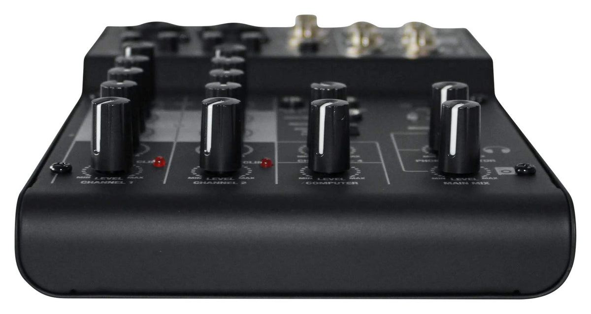 4-Channel Pro Recording Mixer with USB Interface D209