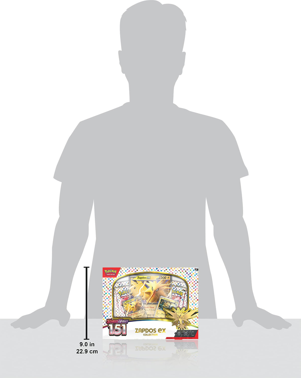 Pokemon TCG 151 Zapdos Ex Box Z1144