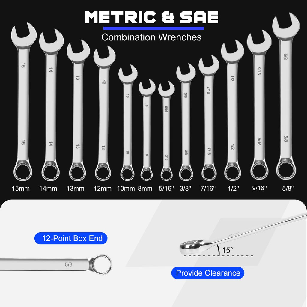 240-Pieces Mechanic Tool Set with Aluminium Tool Box R88693