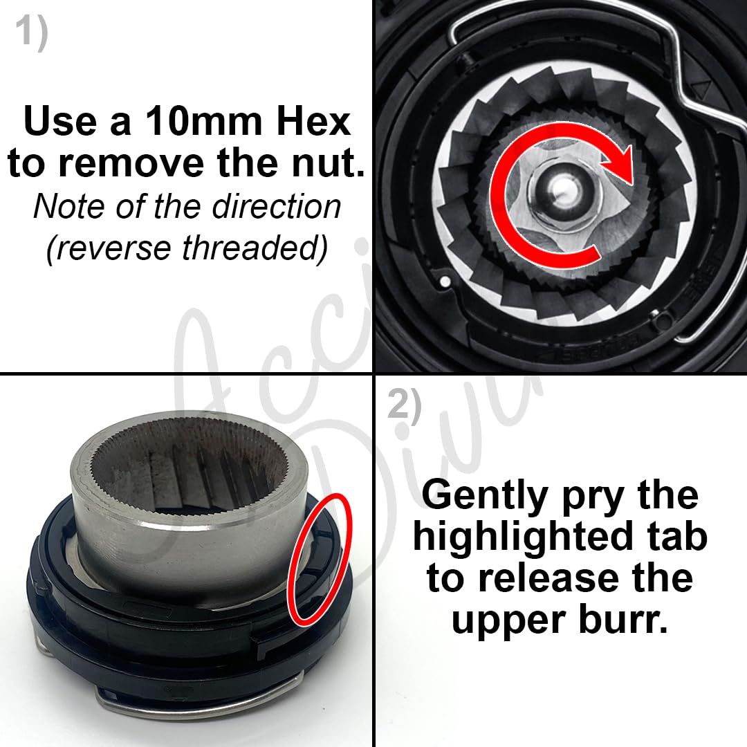 Conical Burrs for Coffee Grinders I84534