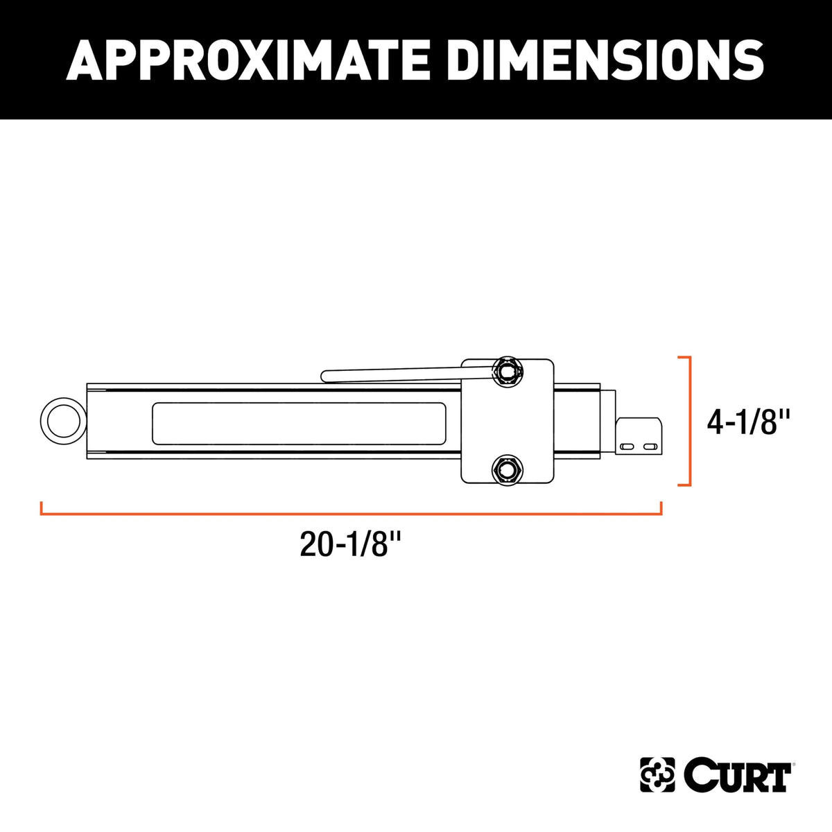 Trailer Sway Control Kit for Weight Distribution Hitches F3465