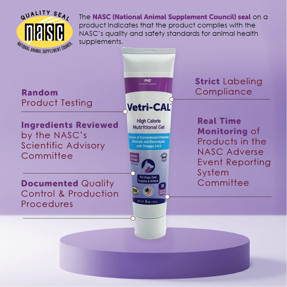 High Calorie Nutritional Gel for Dogs and Cats 5 oz M546