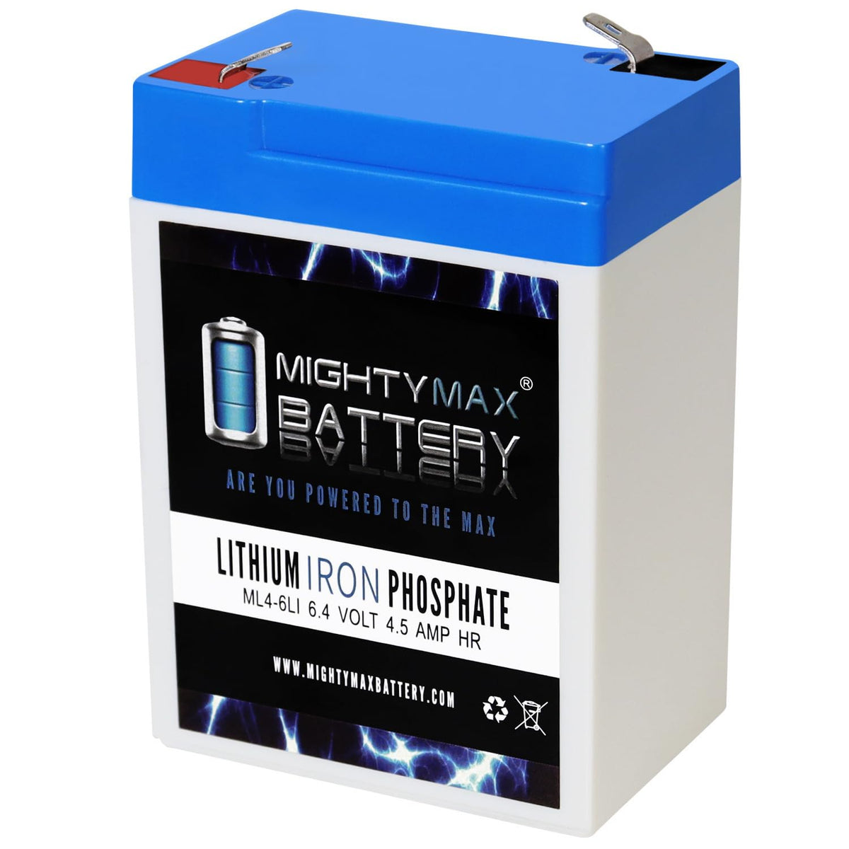 6V 4.5AH Lithium Replacement Battery B72678