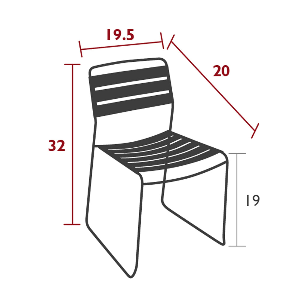 Set of 2 Anthracite Chair A636