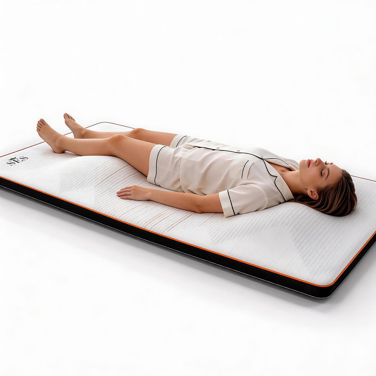White Heated Full Body Massage Mat W80159