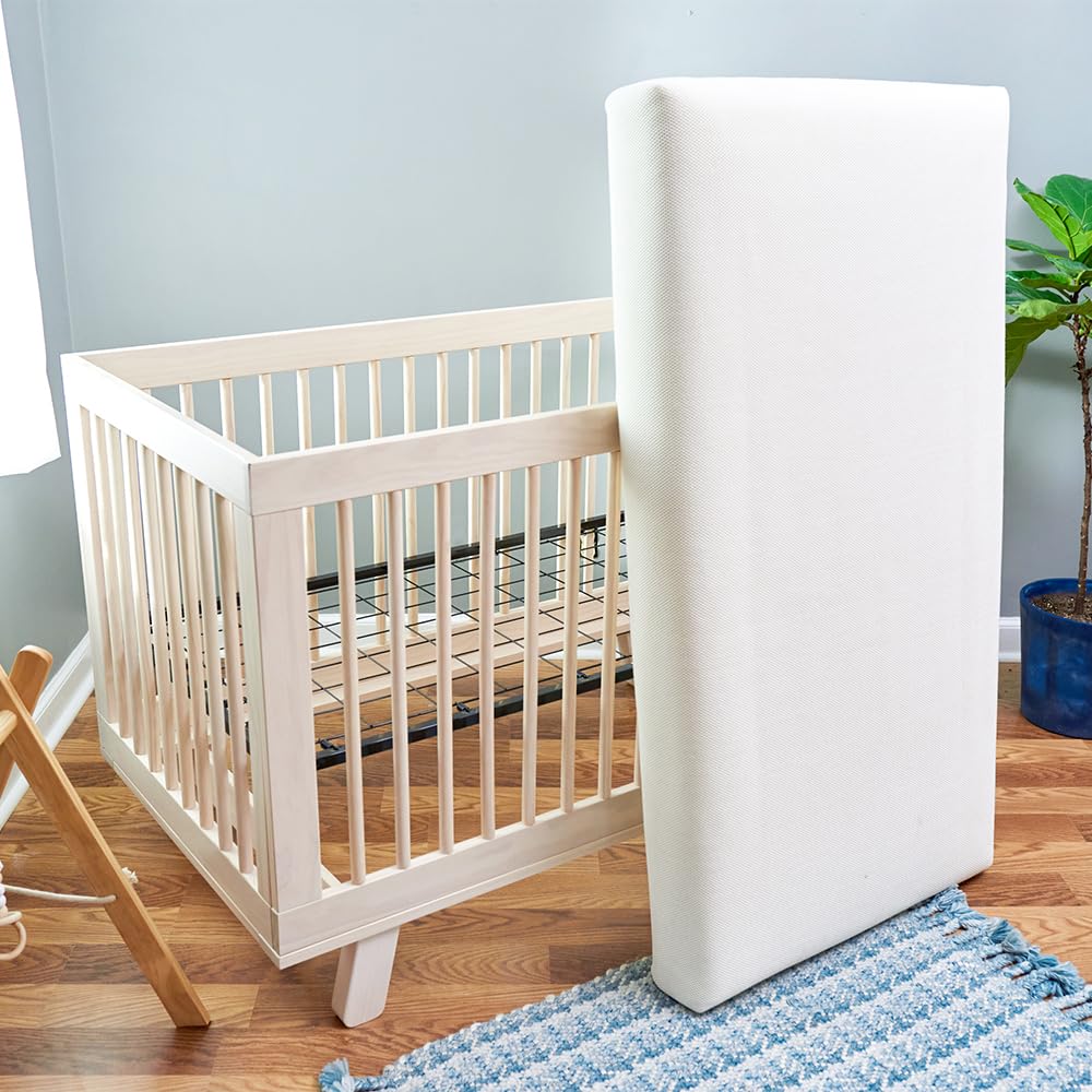 Organic 2-Stage 144 Coil Crib Mattress with Protector Pad G107638