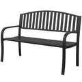 50" Anti-Rust Weatherproof Outdoor Bench W3753