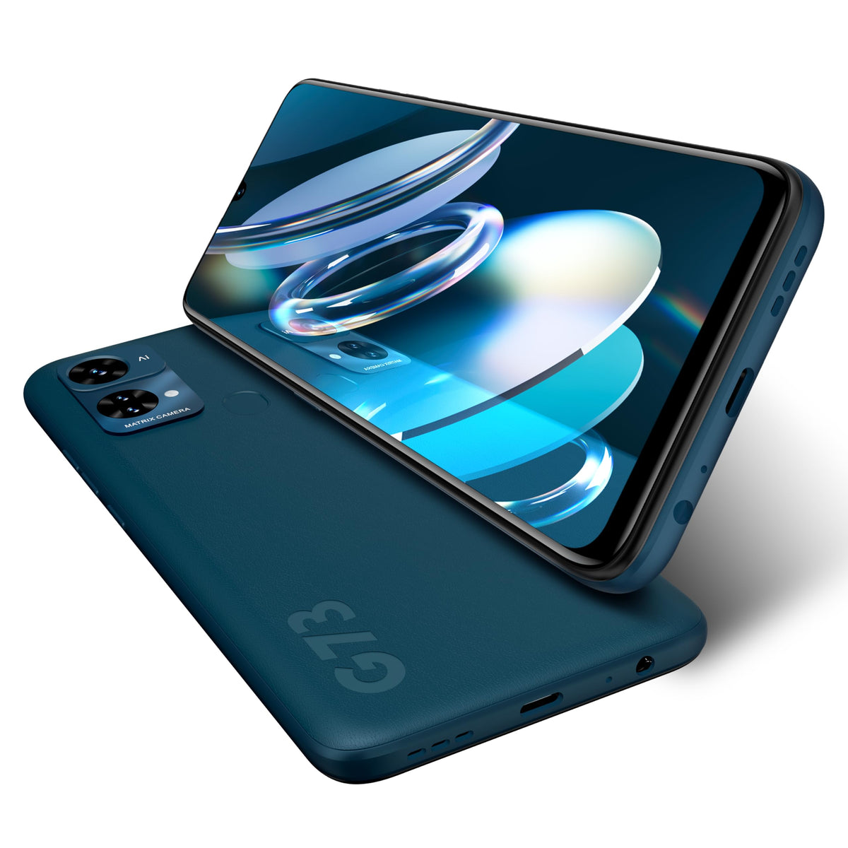 Unlocked 6.8” HD+ Infinity Display 128/6GB Triple 50MP Camera Blue X482041