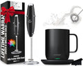 10 oz Temperature Control Smart Mug with Milk Frother D487225
