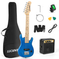 30 Inch Kids ST Style Mini Electric Guitar Beginner Kit with Amplifier X99312