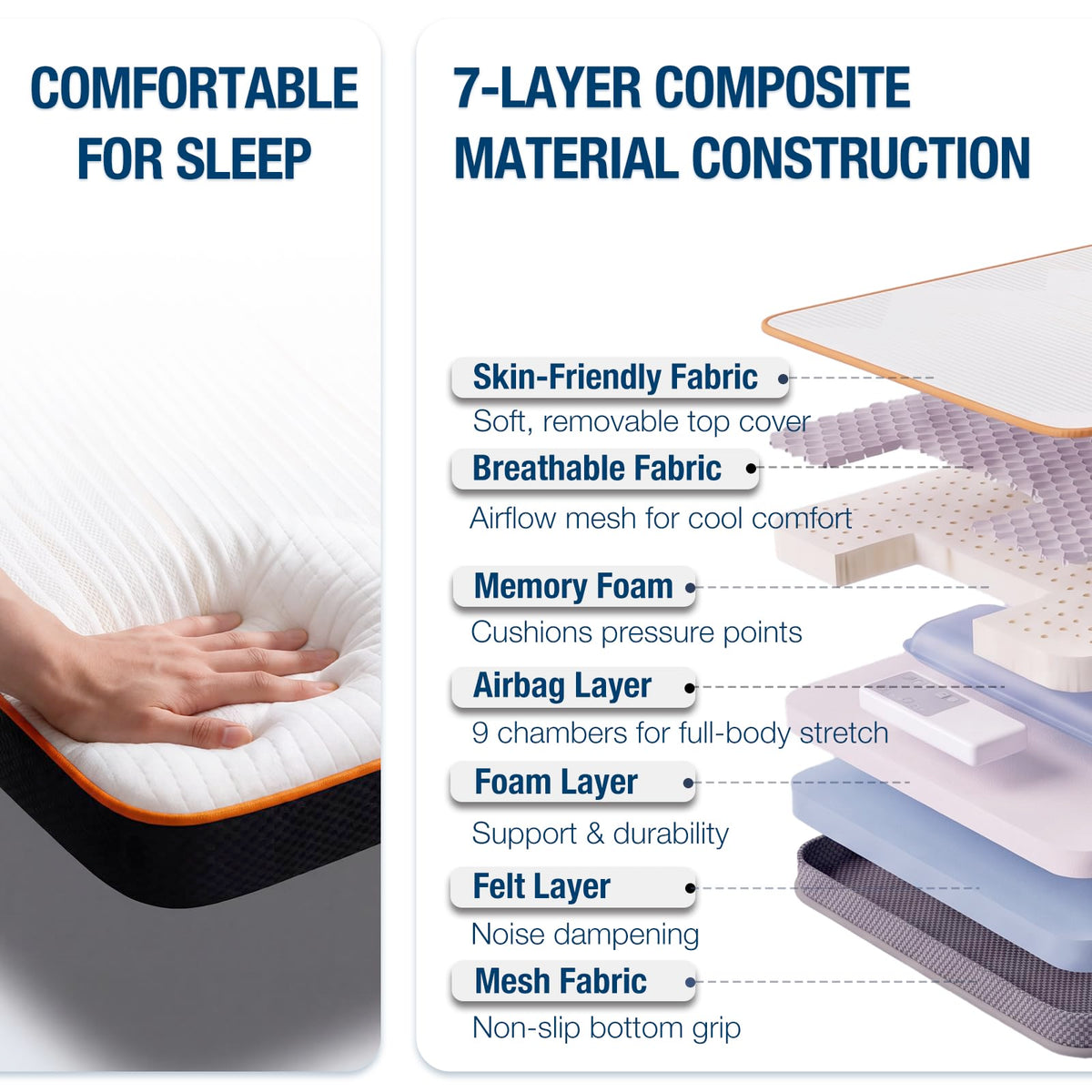 White Heated Full Body Massage Mat W80159