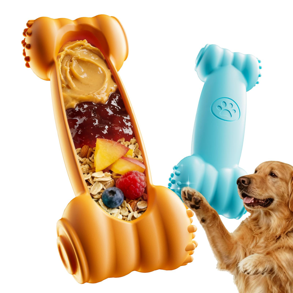 2-Pack Slow Feeder Chew Toy S43549