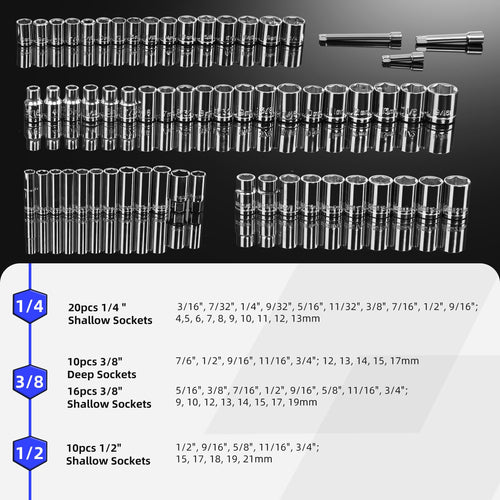 240-Pieces Mechanic Tool Set with Aluminium Tool Box R88693