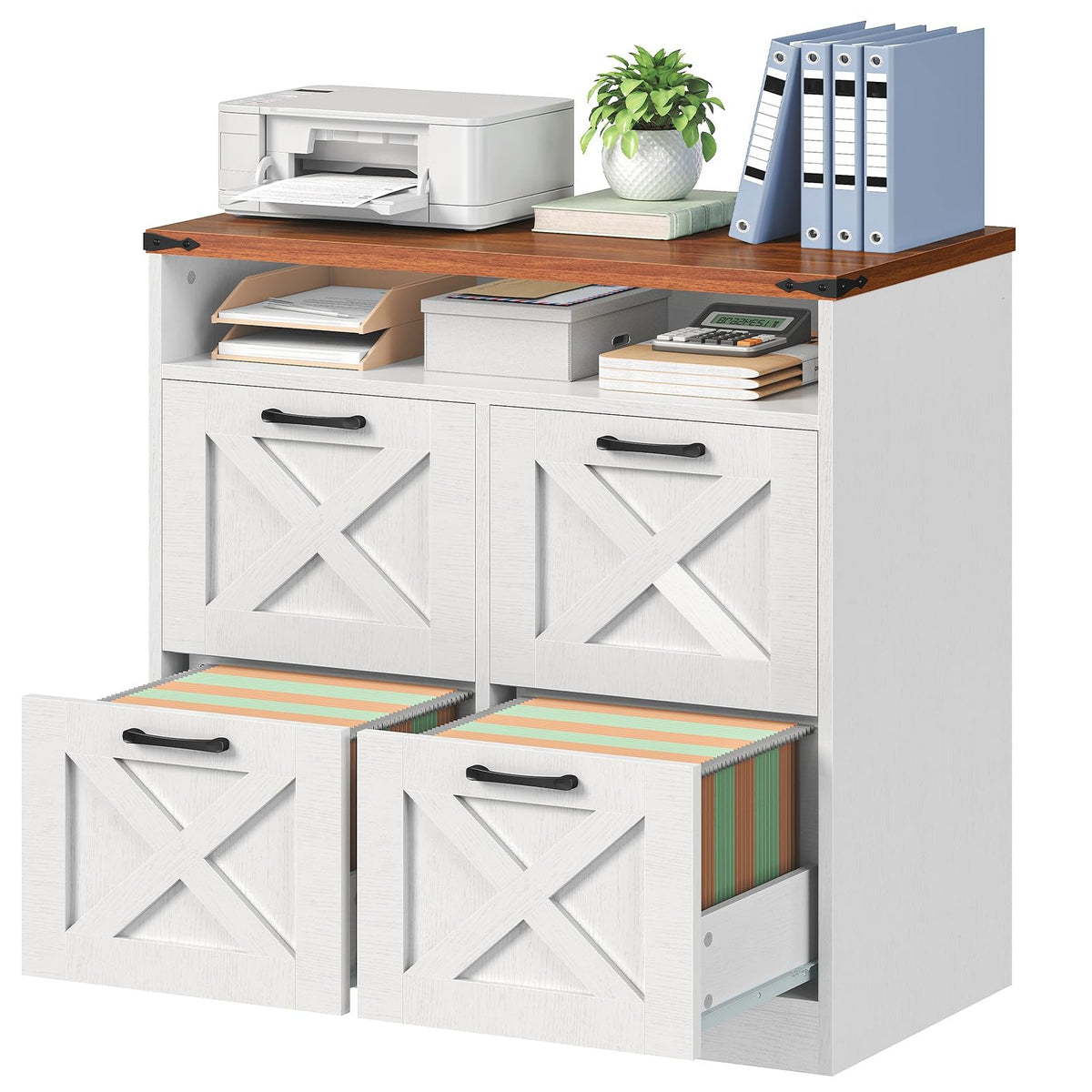 4 Drawer File Cabinet X338