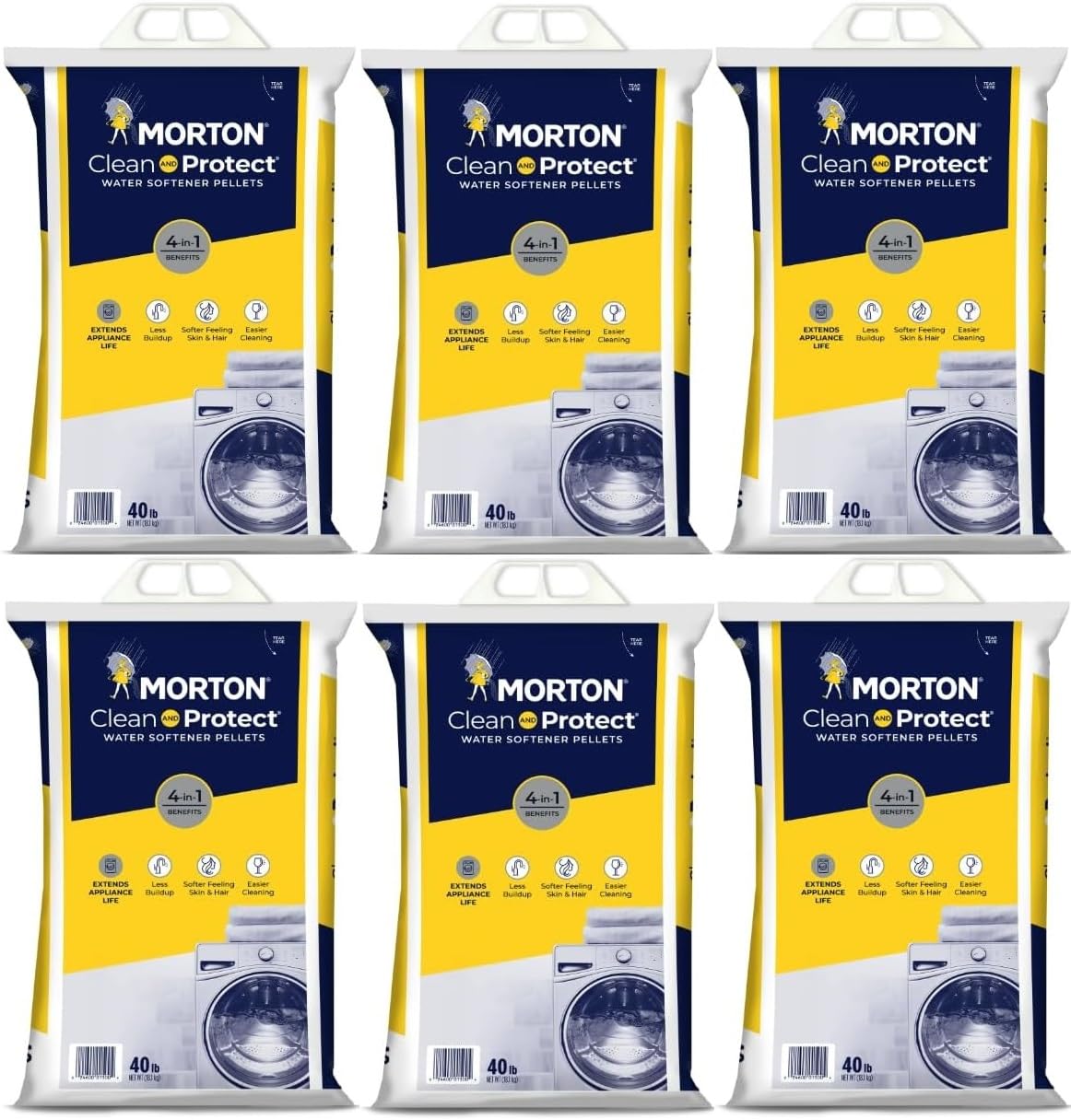 Water Softener Salt Pellets 40 LB Bag T118