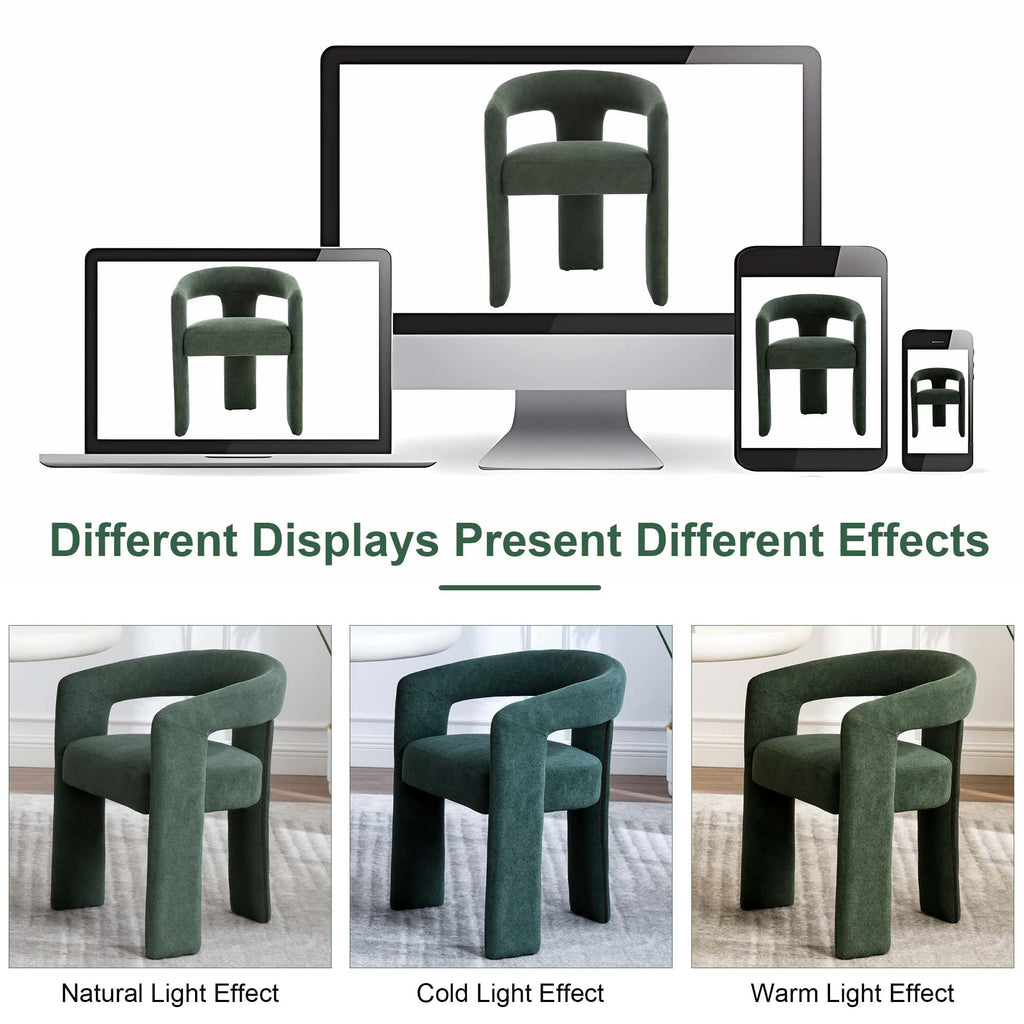 Green Upholstered Dining Chairs Set of 2 K19160
