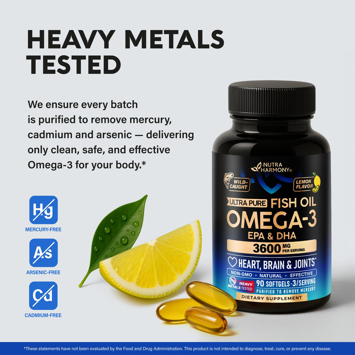 Omega 3 Fish Oil 3600 mg 90 Softgels P4627