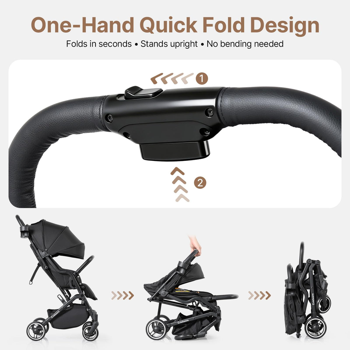 Lightweight Compact Travel Stroller I7802