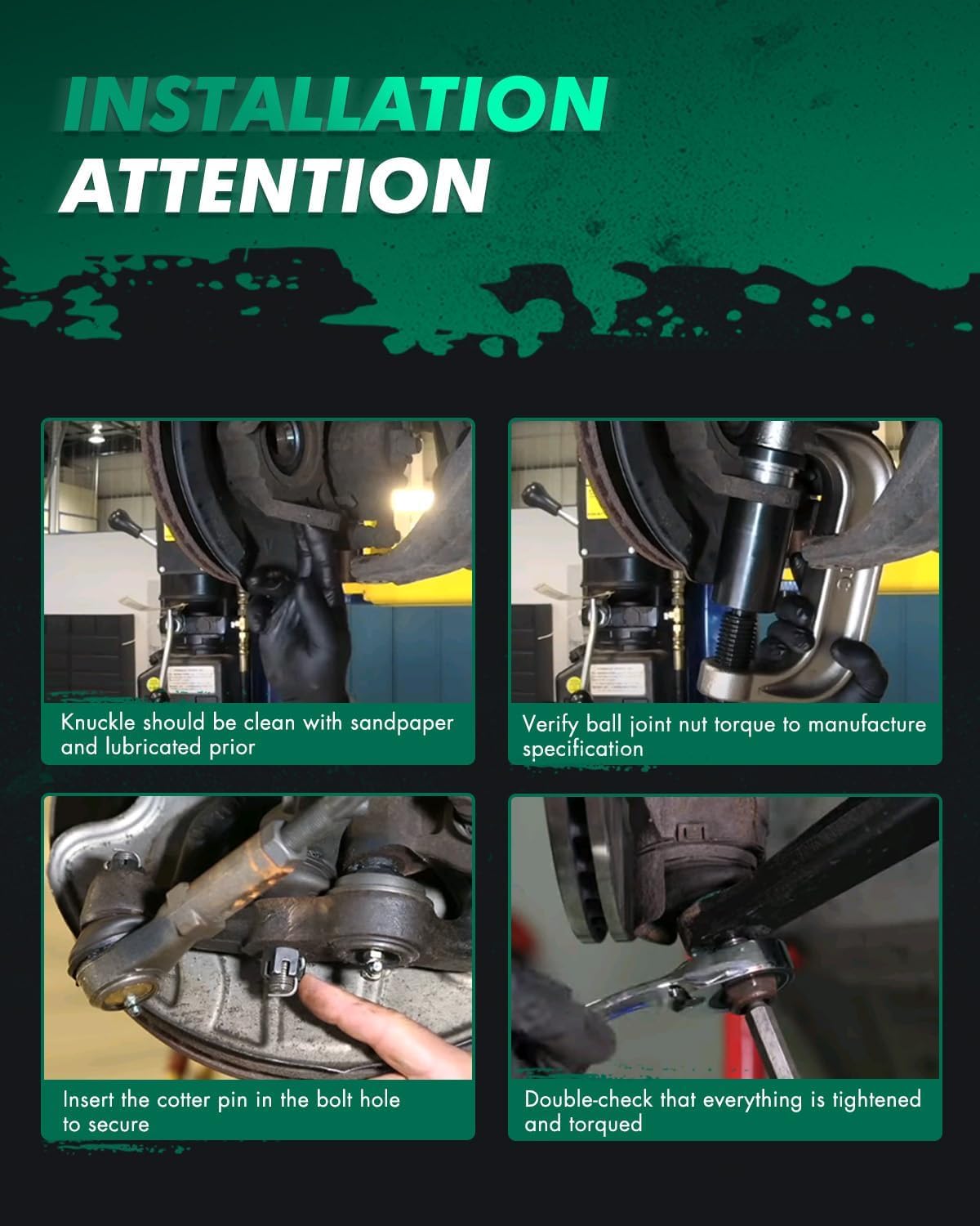 10pcs Front Suspension Kit P997
