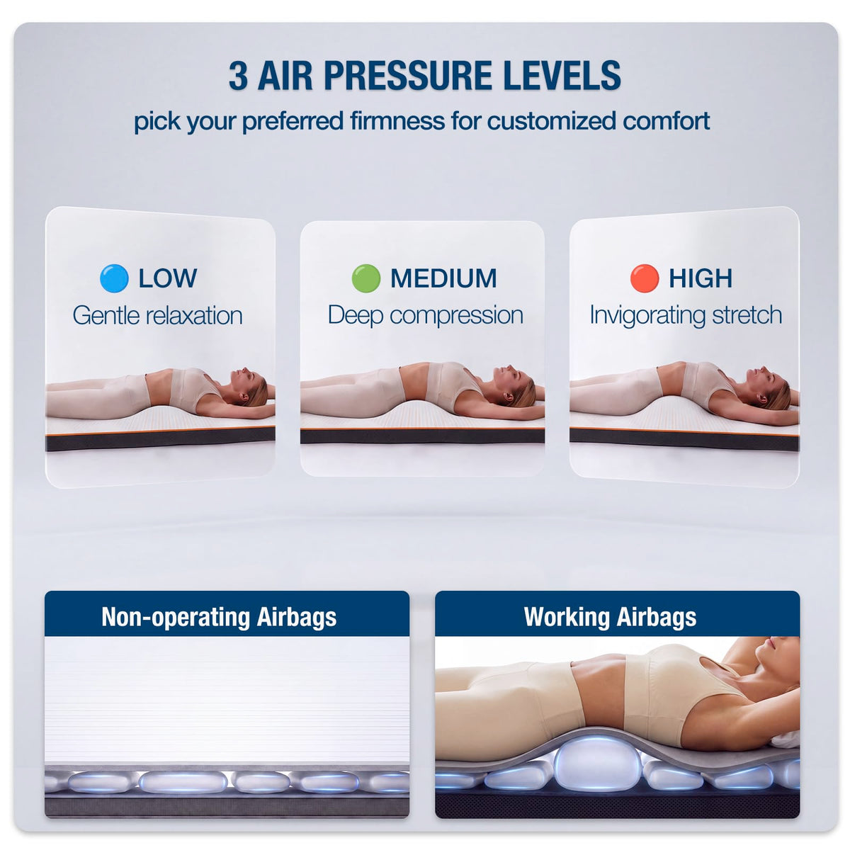 White Heated Full Body Massage Mat W80159