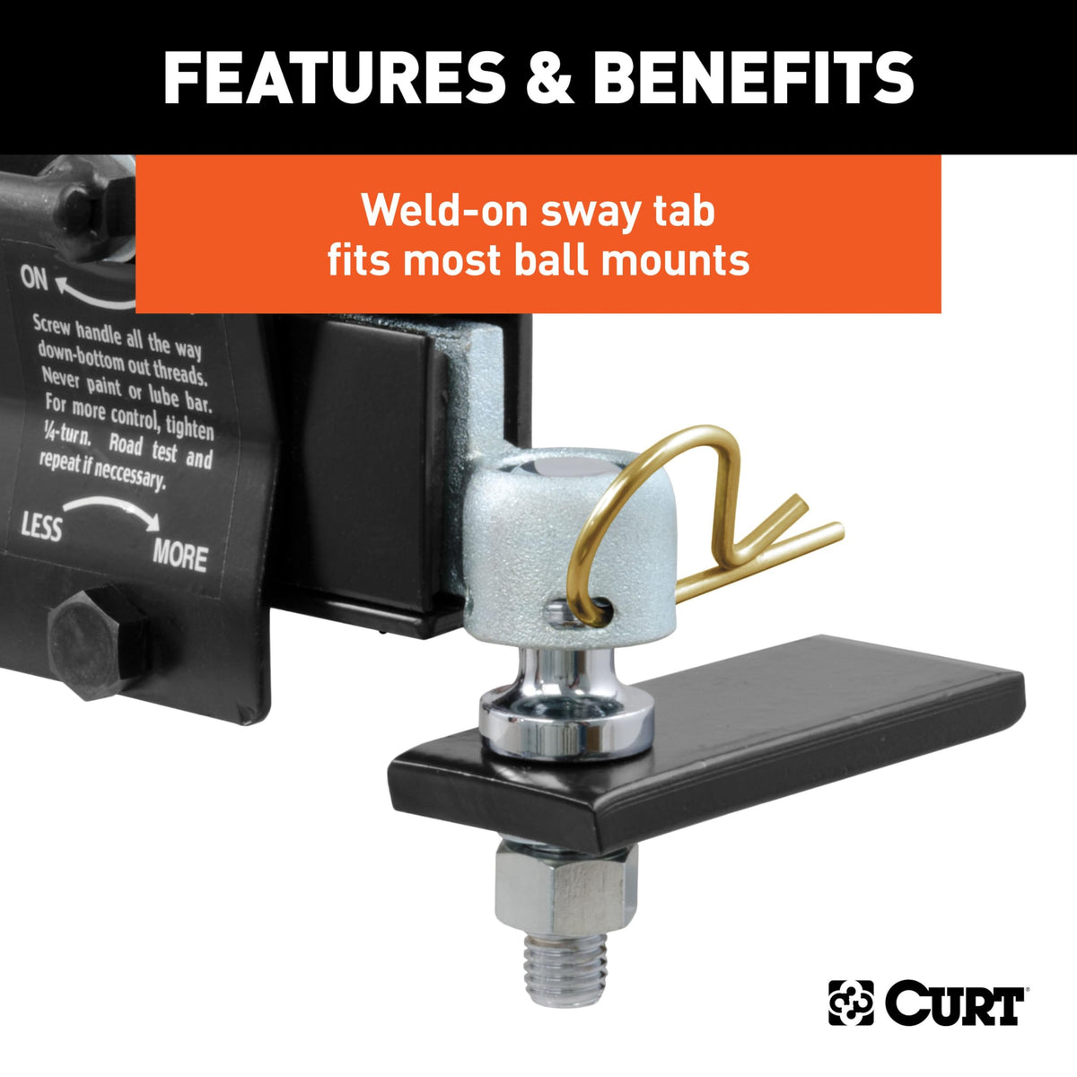 Trailer Sway Control Kit for Weight Distribution Hitches F3465