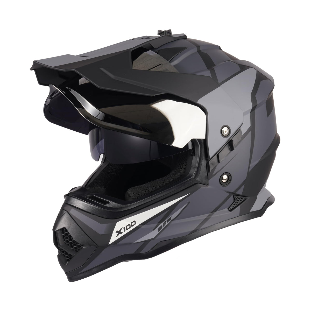 DOT Certified Dual Visor Motorcycle Helmet C6331