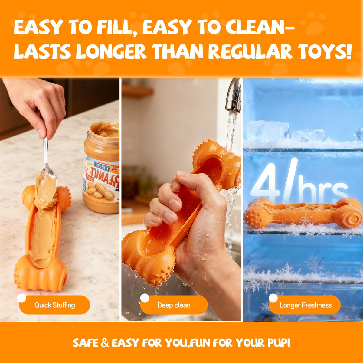 2-Pack Slow Feeder Chew Toy S43549