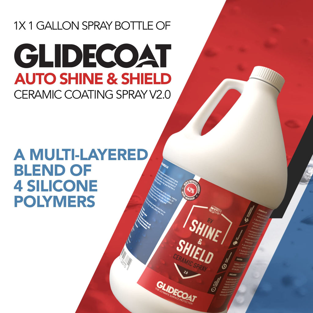 1 Gallon RV Spray Wax Silica Coating V580425