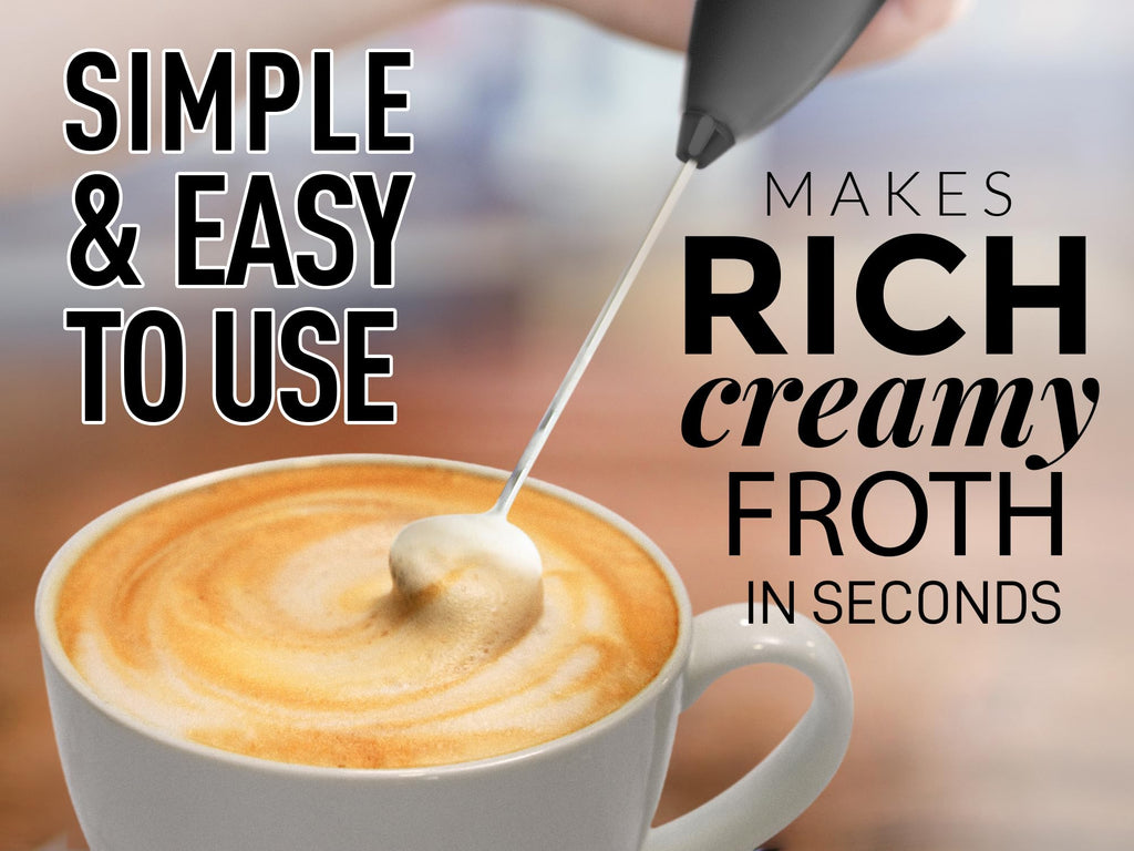 10 oz Temperature Control Smart Mug with Milk Frother D487225