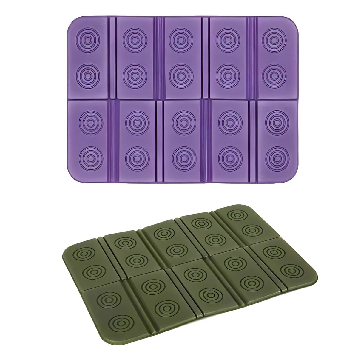 2 Pcs Waterproof Folding Foam Mats A801