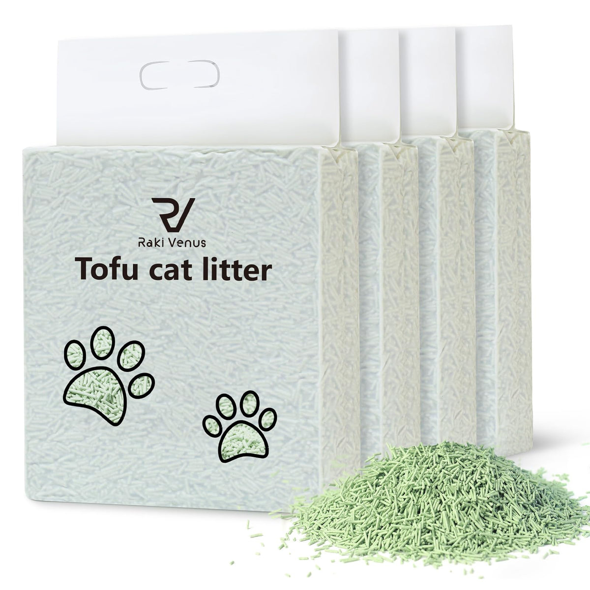 Flushable Tofu Cat Litter 24LB S59157