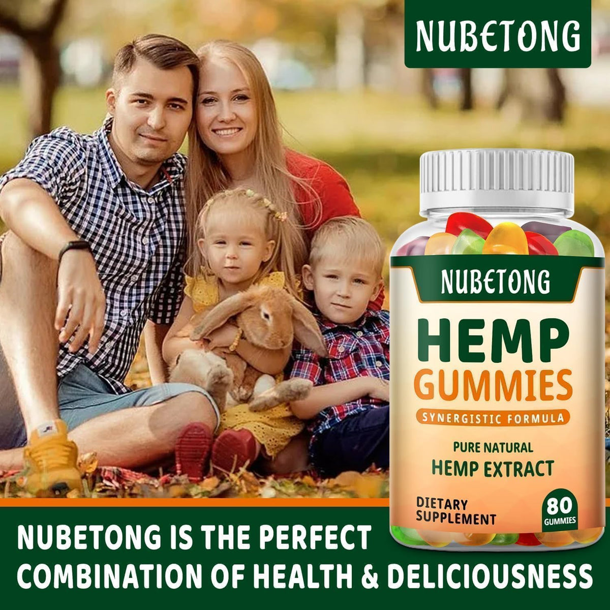 Organic Hemp Gummies Supplement F7411