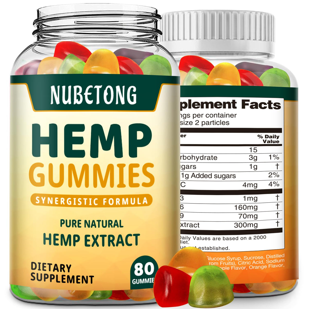 Organic Hemp Gummies Supplement F7411