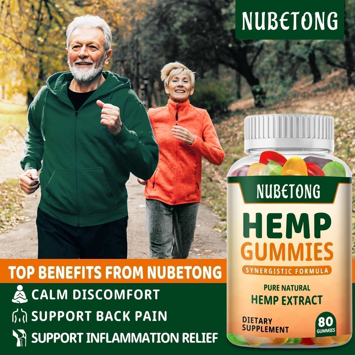 Organic Hemp Gummies Supplement F7411