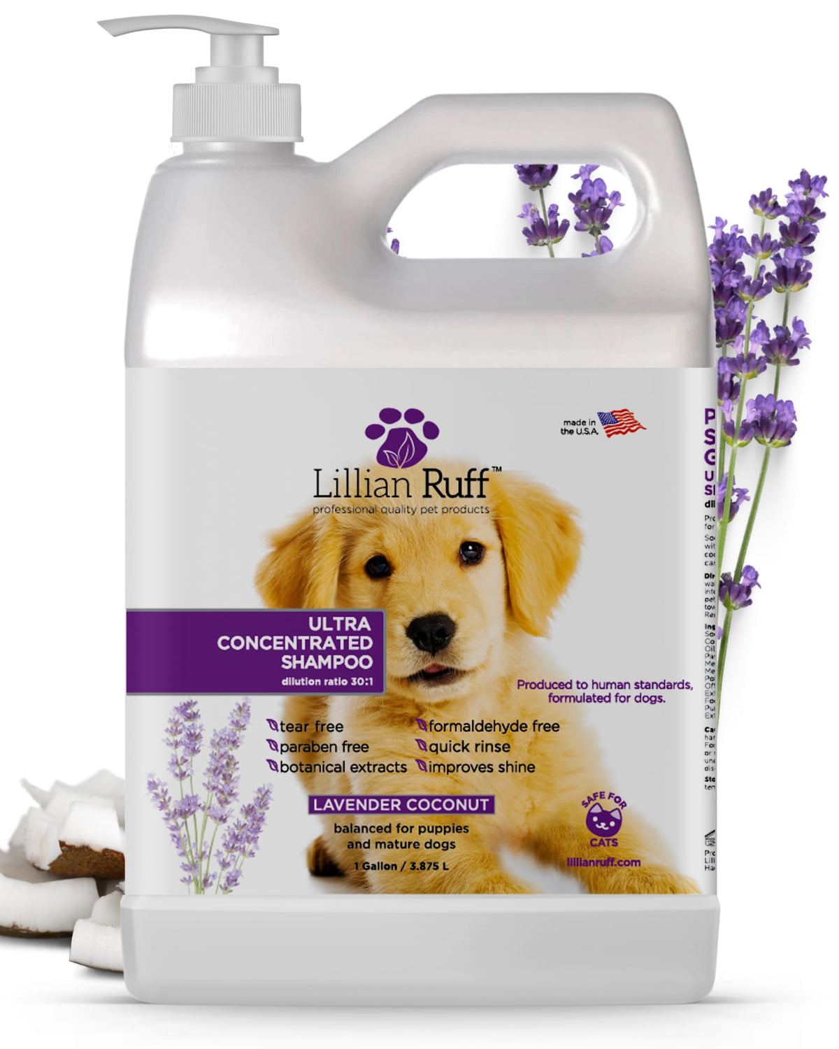 Ultra Concentrated Dog Shampoo 30:1 Dilution Gallon T504527