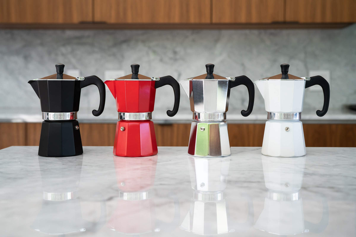 Stovetop Espresso Maker 6-Cup Silver X51981