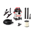 10 Gallon 6.0 Peak HP Stainless Steel Vacuum X3585