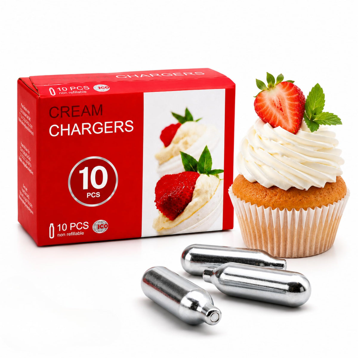Whipped Cream Charger 10 Count 8g N2O K168969