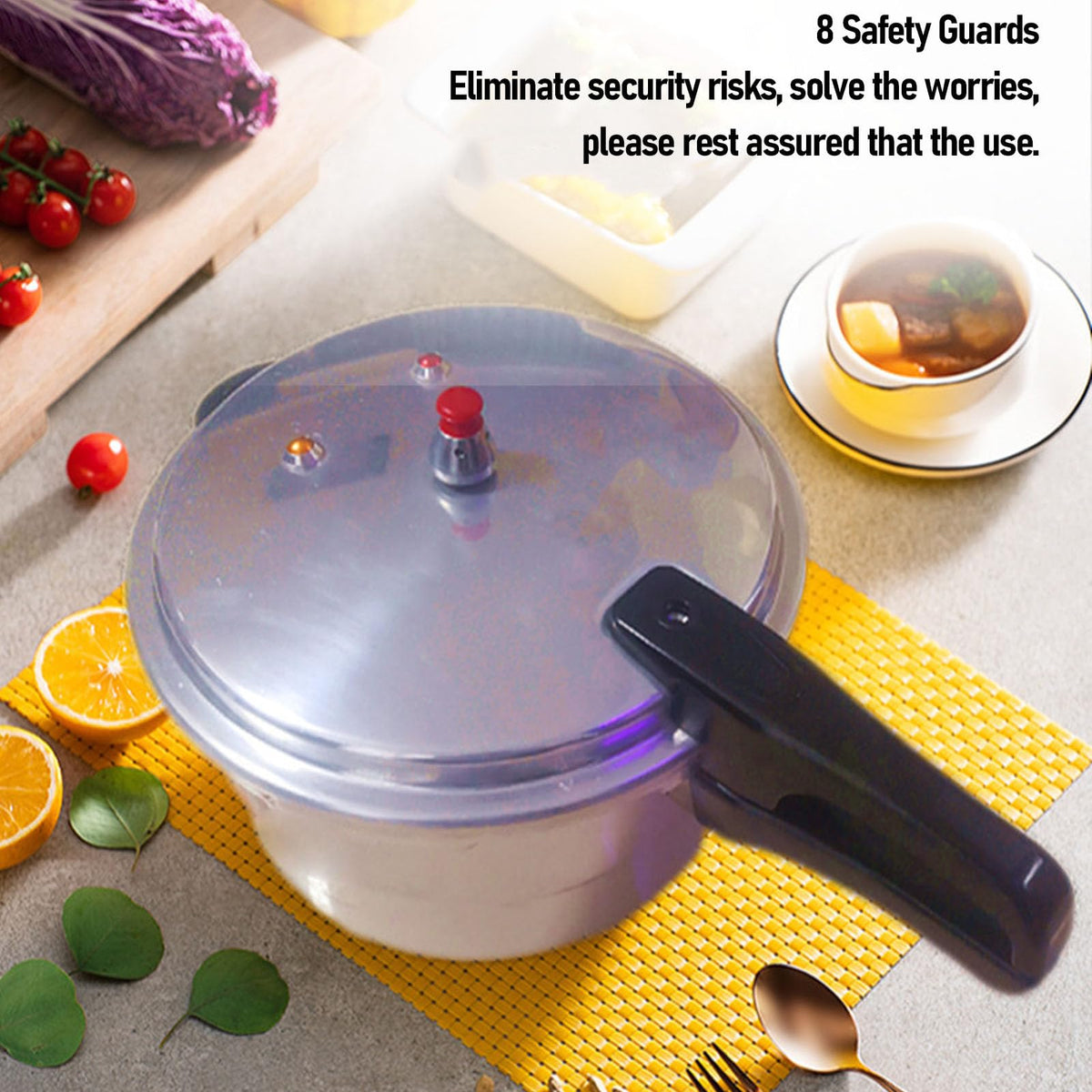 Aluminum Alloy Pressure Cooker, 18CM/3L X516775