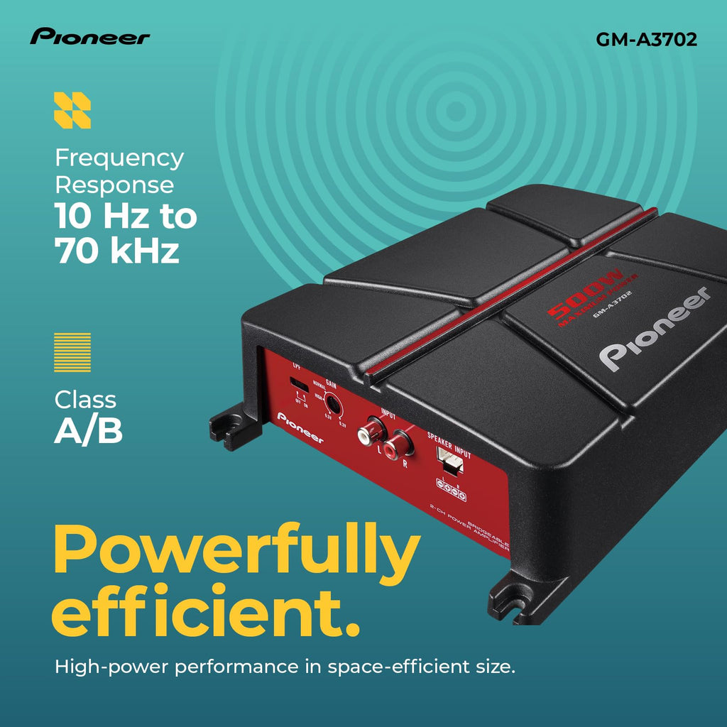 500W Max Class AB 2-Channel Car Amplifier L81309